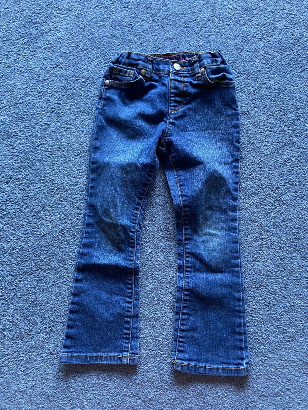 The Children's Place Toddler Girl's Blue Bootcut Denim Jeans Pants Size 5T